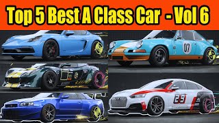 Top 5 Best A Class Car in NFS Unbound Vol 6 [upl. by Hatokad965]