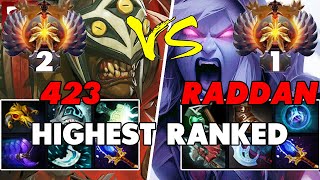 423 BLOODSEEKER vs RADDAN DROW RANGER  Epic Battle Of Hard Carry Dota 2 Players  Z Dota 2 [upl. by Cynthie]