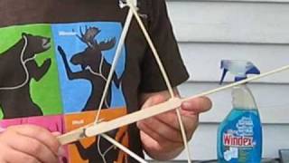 How to make a mini crossbow [upl. by Emerald956]