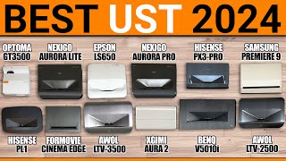 Best Ultra Short Throw Projector 2024 UST  Hisense PX3Pro Epson LS650 BENQ V5010i [upl. by Drawyeh]