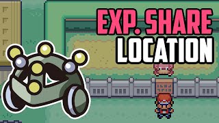 Where to Find the Exp Share  Pokémon FireRed amp LeafGreen [upl. by Myna587]