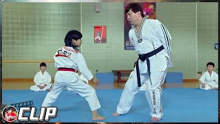 Lin Qiunan fights with his taekwondo teacher and wins《龙拳小子》 Кунгфу парни【1080P RUS SUB】 [upl. by Urissa]