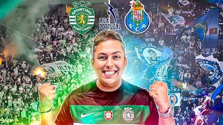 SPORTING VENCE O PORTO NUM CLÁSSICO INCRÍVEL [upl. by Pudendas7]