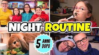 NIGHT ROUTINE 5 ANNI DOPO della Famiglia GBR [upl. by Auj]