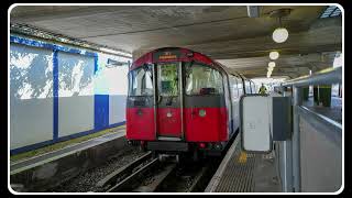 A Photographic Journey  Cockfosters amp Southgate Stations and some 73 stock [upl. by Annirok867]