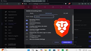 How To Clear Cache in Brave Browser Cached Images and Files [upl. by Herwick]