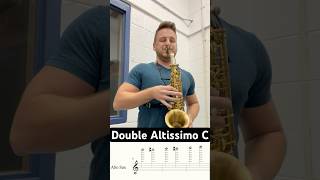 Highest note on saxophone saxophone altosax [upl. by Aicek975]