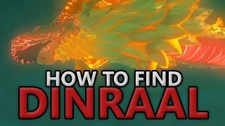 How To Find Dinraal  The Legend of Zelda Breath of the Wild  Guide [upl. by Pruter]