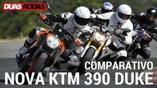 PISTA E DINAMÔMETRO  KTM 390 DUKE x YAMAHA MT03 x BMW G310R x KAWASAKI Z300 [upl. by Githens]