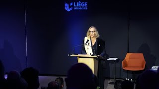 Rentrée Académique 2024  Discours dAnneSophie Nyssen Rectrice de lULiège [upl. by Kolosick]