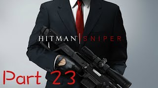 Hitman Sniper  How to get 2 kills with one explosive round [upl. by Ardnassela]