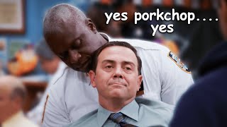 holt being the only black male boyles interested in  Brooklyn NineNine  Comedy Bites [upl. by Anelys]