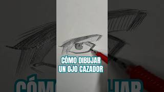 Cómo dibujar un ojo cazador 🦅 dibujo comodibujar drawing dibujofacil dibujar art [upl. by Adahsar]