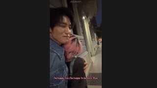 Sakuma Daisuke together with Meguro Ren in Italy Milan Instagram live [upl. by Enomys]