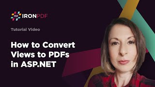 How to Convert Views to PDFs in ASPNET [upl. by Currier]