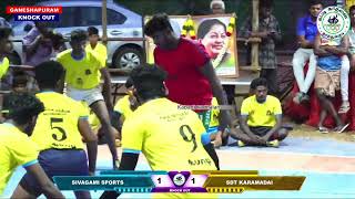 SIVAGAMI SPORTS VS SDT KARAMADAI [upl. by Eiba744]