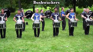 Bushwackers Drumline  DCA Finals Lot [upl. by Ennayar]