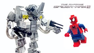 LEGO The Amazing Spiderman vs Rhino MOC [upl. by Acisset732]