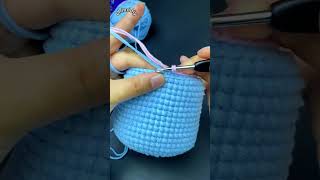 küçük bir çanta nasıl örülür 小さなバッグのかぎ針編み how to crochet a small bag 작은 가방 코바늘 뜨개질 방법 かぎ針編み 뜨개질 [upl. by Chet971]