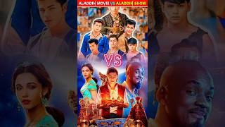 Aladdin Movie VS Aladdin Show  INDIA 🇮🇳 Vs United State ytshorts movie trendingviral [upl. by Ishii]