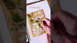 Nomad Watercolor Paper Review shorts short artshort watercolor watercolorpaper [upl. by Lauree]