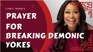 DR CINDY TRIMMS WARFARE PRAYERS FOR BREAKING DEMONIC YOKES [upl. by Redman]