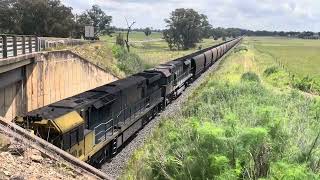 NB924 loaded coal near Willow Tree [upl. by Sykes130]