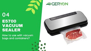 Geryon Vacuum Sealer Machine E2900MS 6 month review 4K [upl. by Eldora]