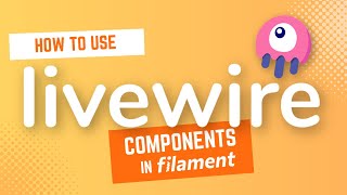 How To Use Custom Laravel Livewire Components in Filament [upl. by Elleivap]