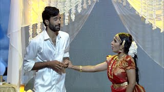 Nayika Nayakan l Sidhi Vinayak and Malavika in Iruvar round I Mazhavil Manorama [upl. by Aihsik]