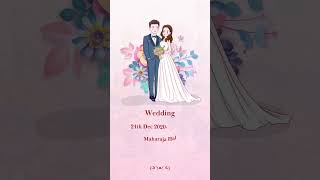 Digital Wedding Invitations Template invitations [upl. by Nassir755]