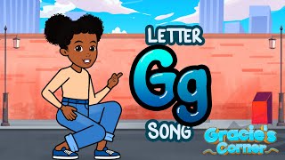 Letter G Song  Letter Recognition and Phonics with Gracie’s Corner  Kids Songs  Nursery Rhymes [upl. by Anallise]