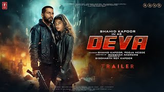 DEVA  Teaser Trailer  Shahid Kapoor  Rosshan Andrrews Pooja Hegde Kubbra  In Cinemas 11th Dec [upl. by Eicyaj]