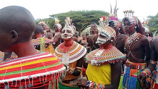 Samburu Cultural Festival Songs Lesirikan NDOTO WARD [upl. by Sahc]