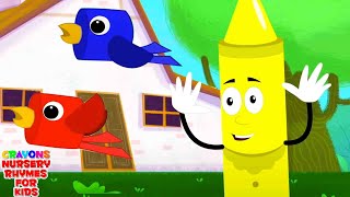 Two Little Dicky Birds Children Song and Nursery Rhyme [upl. by Nicolle195]