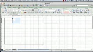 How to Make a Floorplan in Excel  Microsoft Excel Tips [upl. by Sharos]