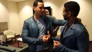 Usher and Romeo Santos Singing In Spanish [upl. by Beilul185]