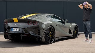 Novitec Ferrari 812 Competizione with 866hp a new exhaustsystem   The Supercar Diaries [upl. by Nuajed]