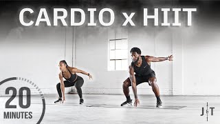 20 Minute Full Body Cardio HIIT Workout NO REPEAT [upl. by Garcon399]