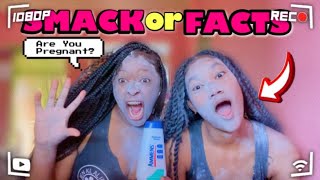 Smack Or Facts Challenge SHE’S PREGNANT🤰🏽😱 [upl. by Rot]