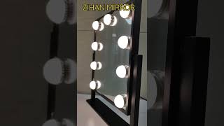 ZIHAN MIRROR 9 bulbs desktop makeup led hollywood mirror [upl. by Llerat]