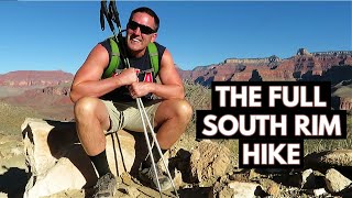 How to Hike the Grand Canyon South Rim in One Day  Just the Essentials [upl. by Niessuh]