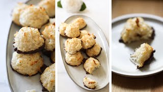 Coconut Macaroons with Condensed Milk [upl. by Fink631]