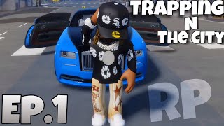 SKIPPED SCHOOL TO TRAP EP1 FIRST TIME IN CITY ROBLOX [upl. by Muncey487]