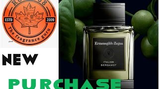 New Purchase Italian Bergamot by Ermenegildo Zegna 2012 [upl. by Belia]