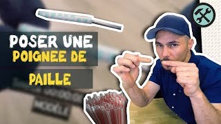 Comment POSER une POIGNÉE de porte avec une PAILLE [upl. by Small]