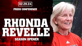 Nebraska Softball head coach Ronda Revelle Previews the Huskers Home Opener [upl. by Santiago]