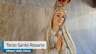 ORA SANTA E TERZO SANTO ROSARIO MISTERI DELLA GLORIA [upl. by Assenov832]