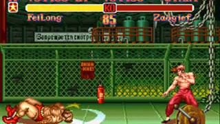 Super Street Fighter II Snes Fei Long [upl. by Alhsa]