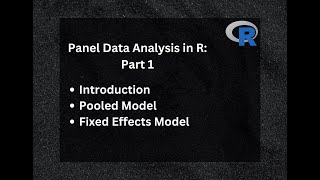 Panel Data Analysis Theory and Application in R  part 1 Bangla [upl. by Mozes894]